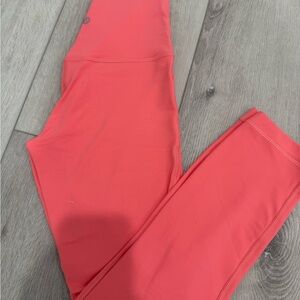 New Lululemon Athletica Coral Track Pants